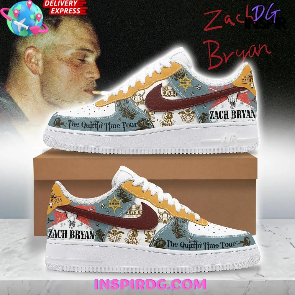 Zach Bryan The Quittin Time Tour Air Force 1