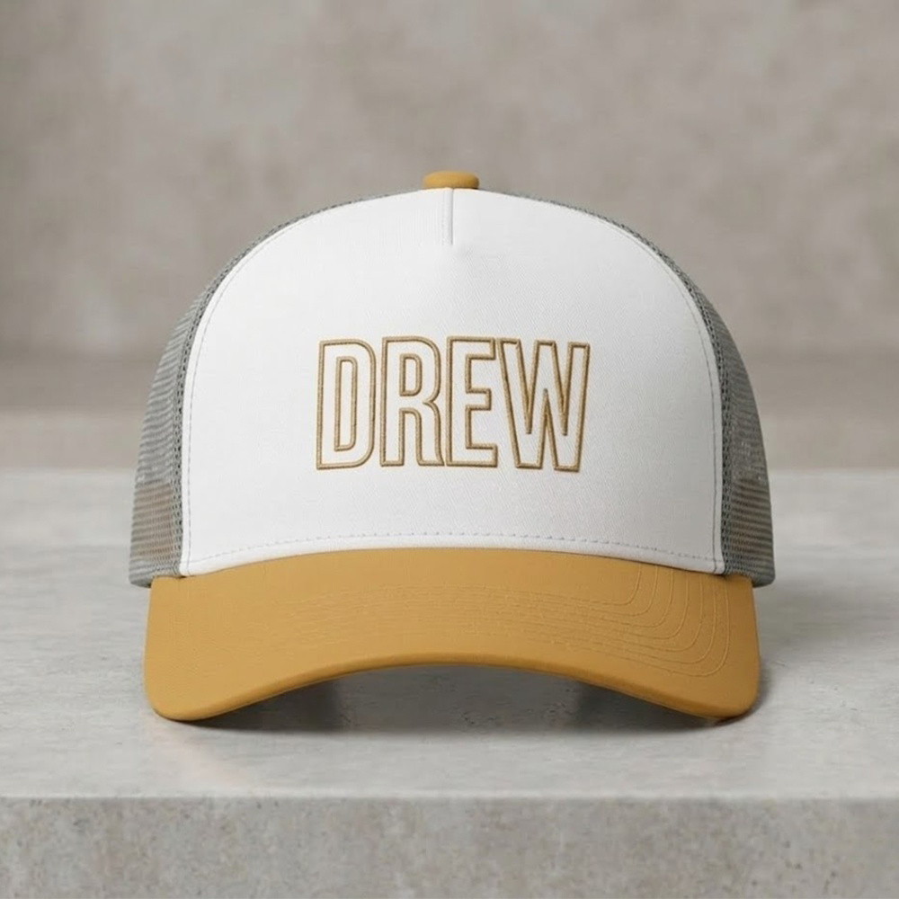 Zayn Malik Drew Trucker Hat Drew House Merch Gift For Fashionable Youth