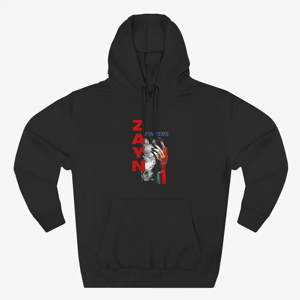 Zayn Malik Fingers Hoodie Music Apparel Zayn Malik Merch Gift For Music Fans