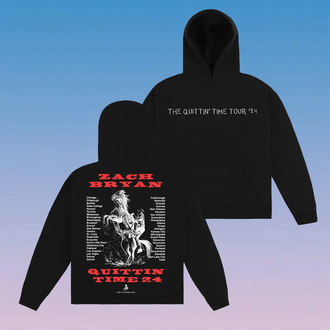 ZB Merch One Of These Days x Zach Bryan Hoodie Concert Apparel Gift for ZB Fans. Bryan Fans