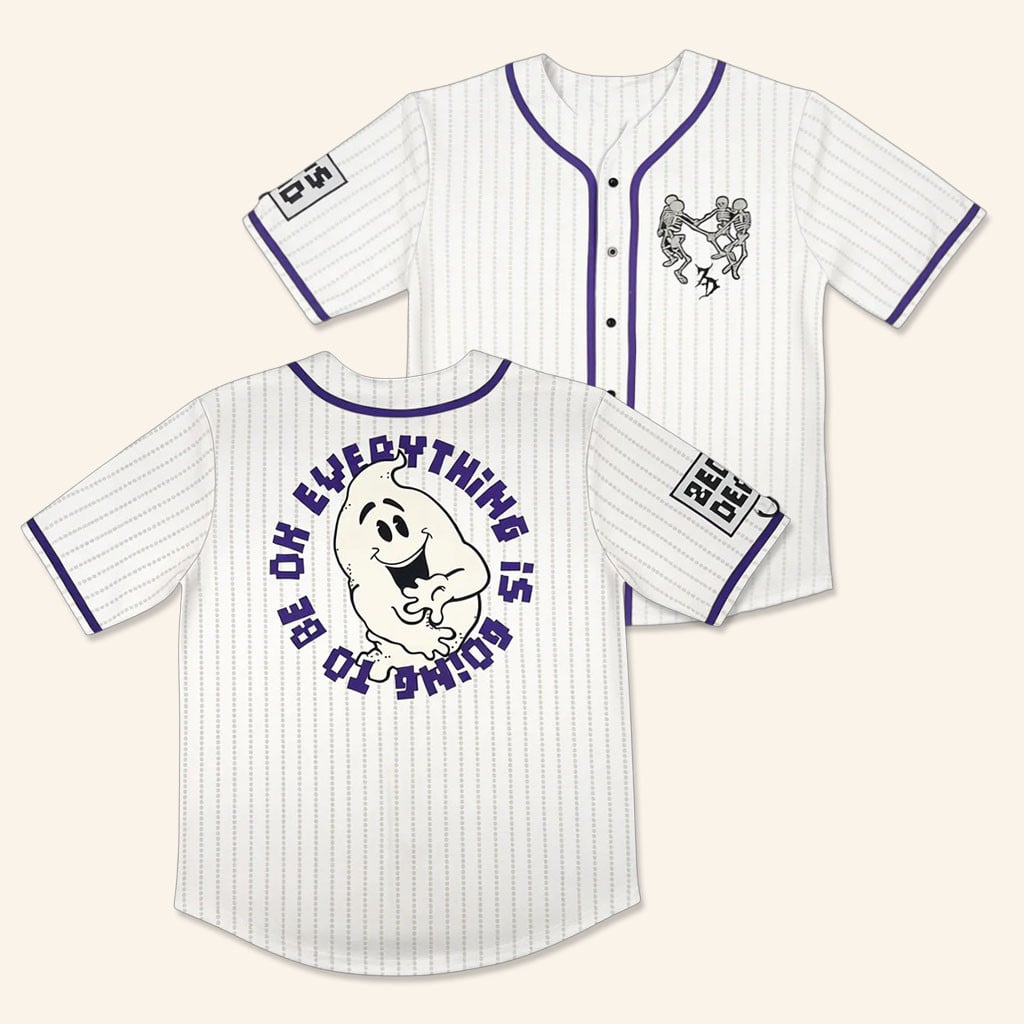 Zeds Dead Merch 2026 Noizy Ghost Jersey Everything Is Going To Be Ok Jersey Gifts For BFF - WearandDecor