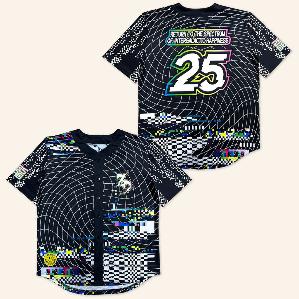 Zeds Dead Official Merch Shop Zeds Dead Glitch Baseball Jersey Gifts For Besties -WearandDecor