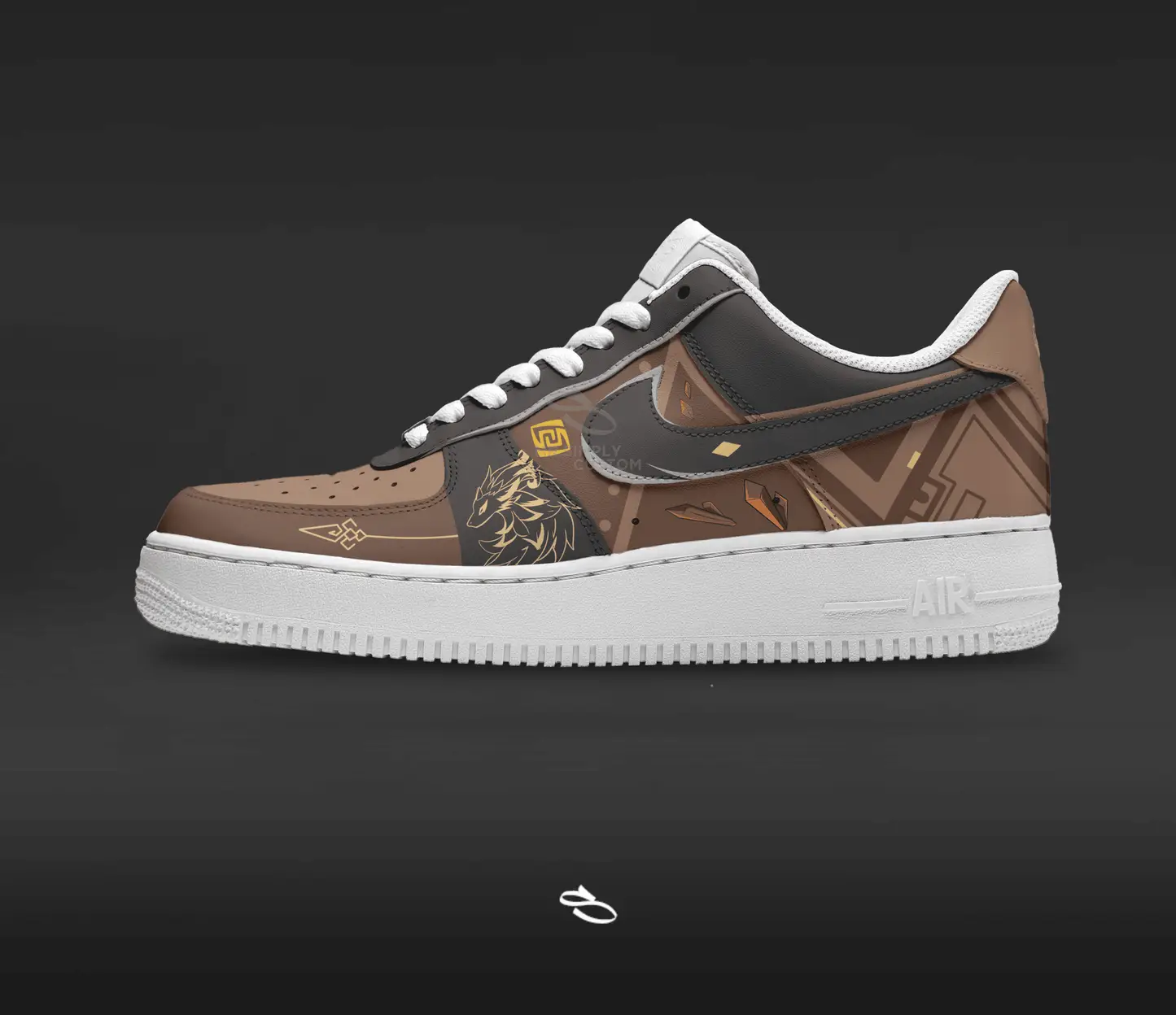 Zhongli Genshin Impact Air Force 1