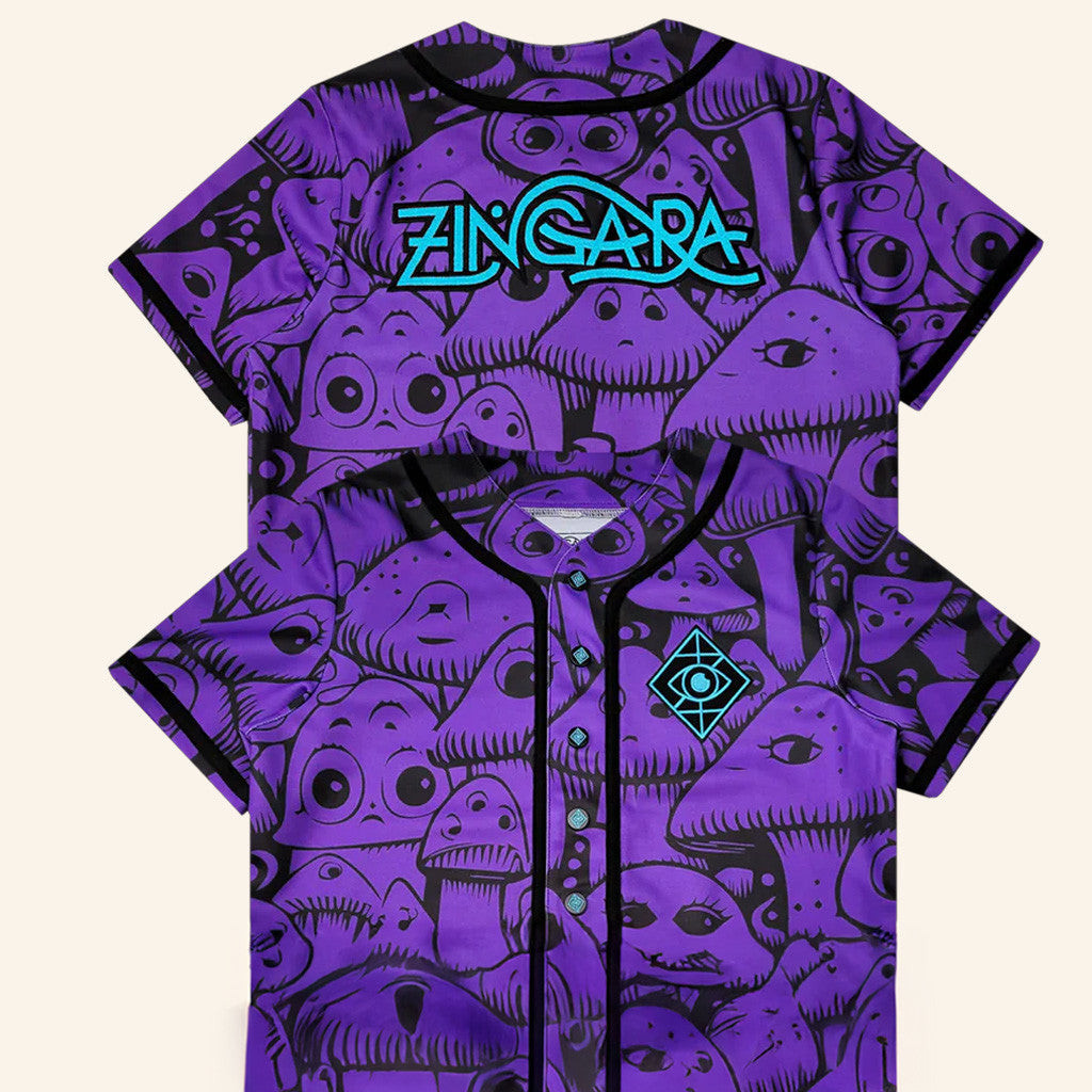 Zingara Merch Purple Cropped Jersey Gifts For Best Friends -WearandDecor