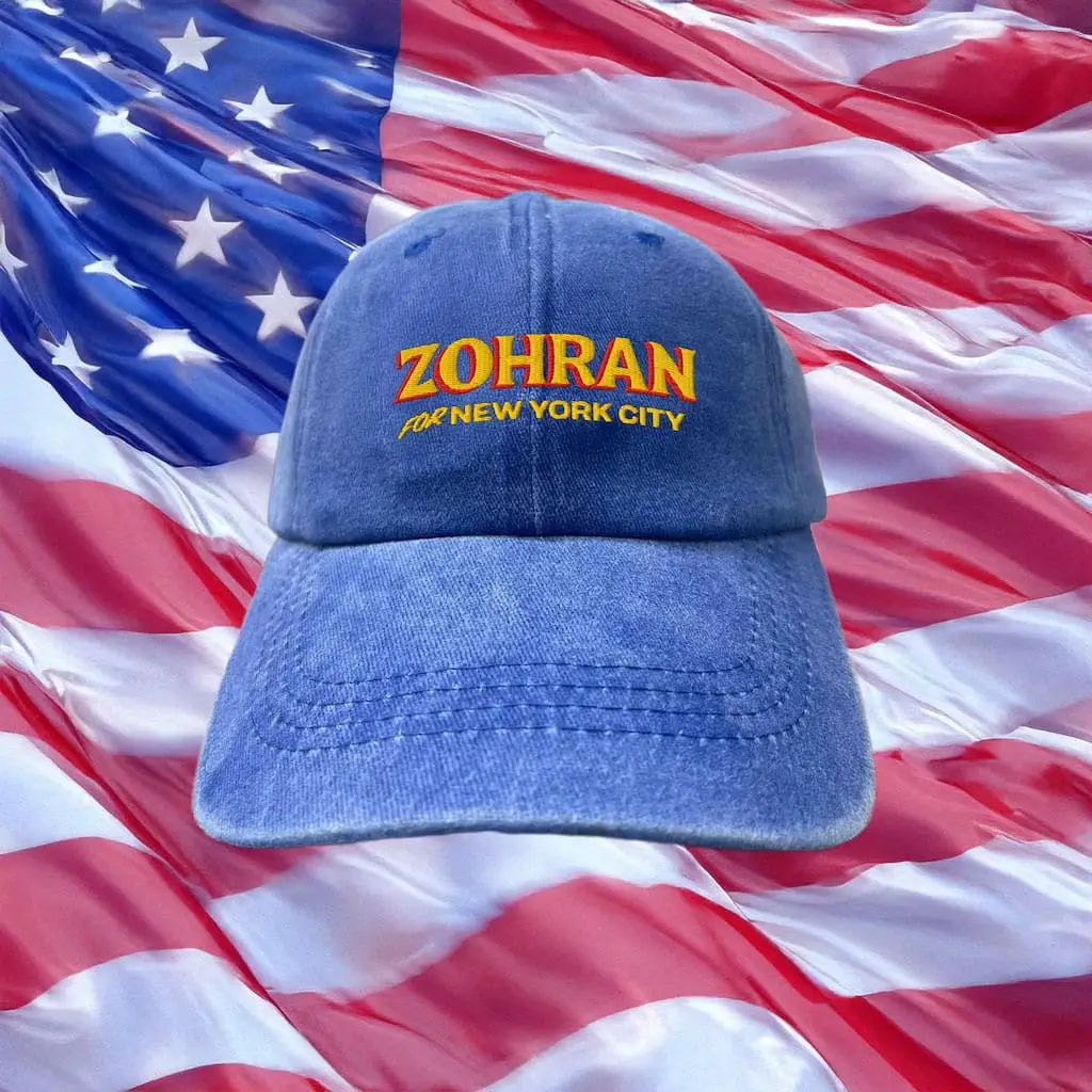 Zohran Mamdani New York City Hat Liberal Mayor Race Political Themed Merch Gifts Zohran Mamdani New York City Hat Liberal Mayor Race Political Themed Merch Gifts - Image 1