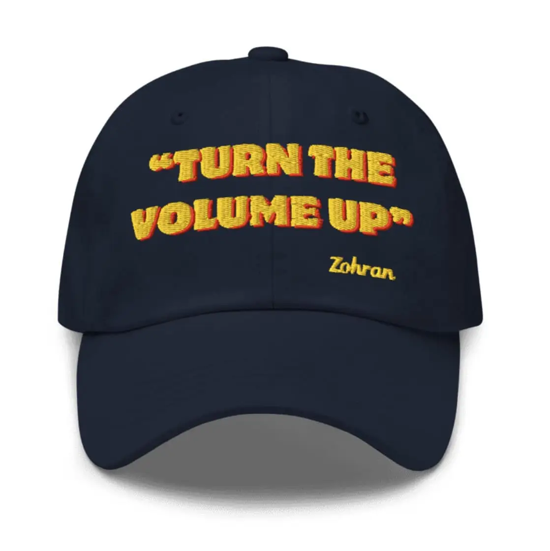 Zohran Mamdani Turn The Volume Up Hat Political Activism Merch Zohran Statement Gifts