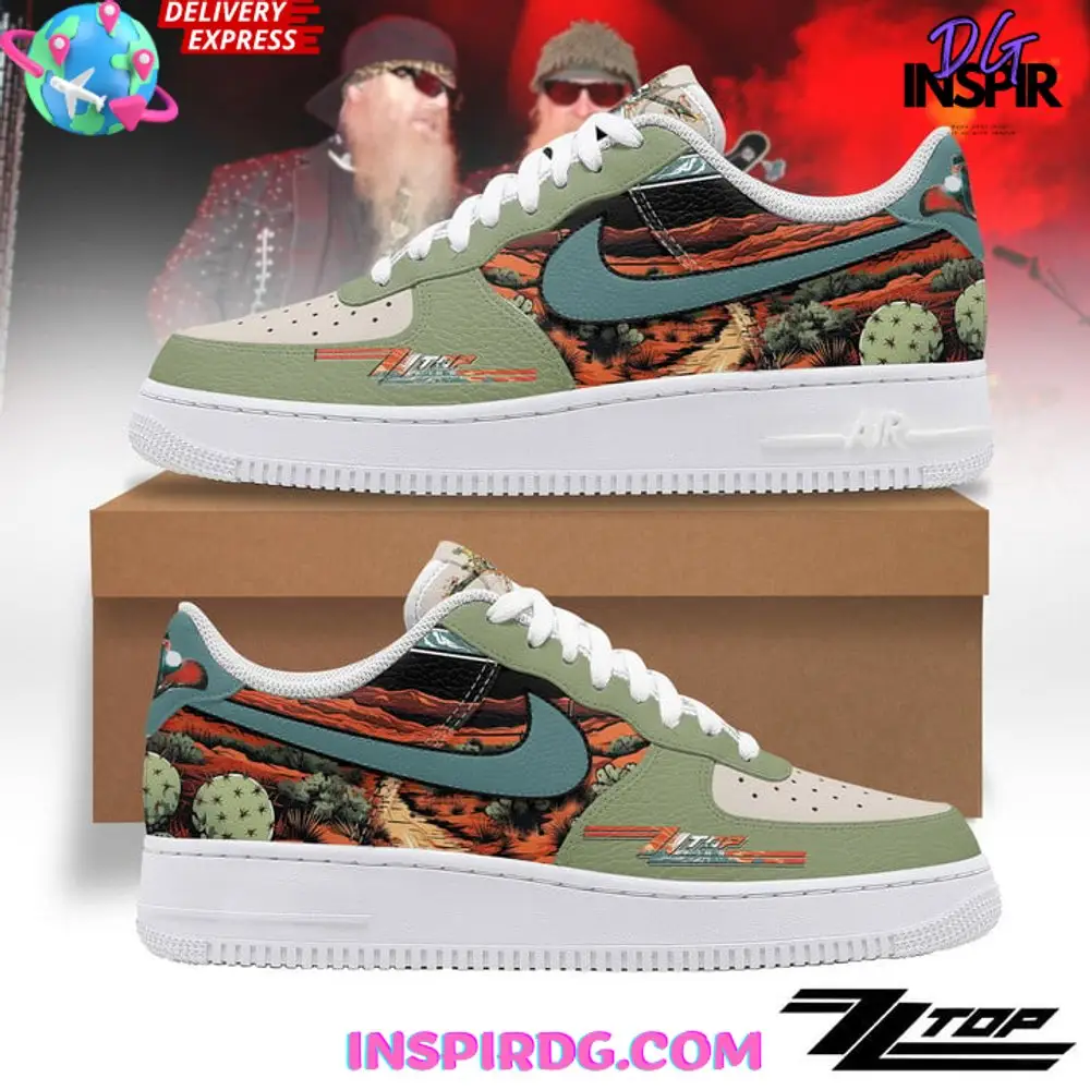 ZZ Top Band Limited Edition Air Force 1 ZZ Top Band Limited Edition Air Force 1 - Image 1