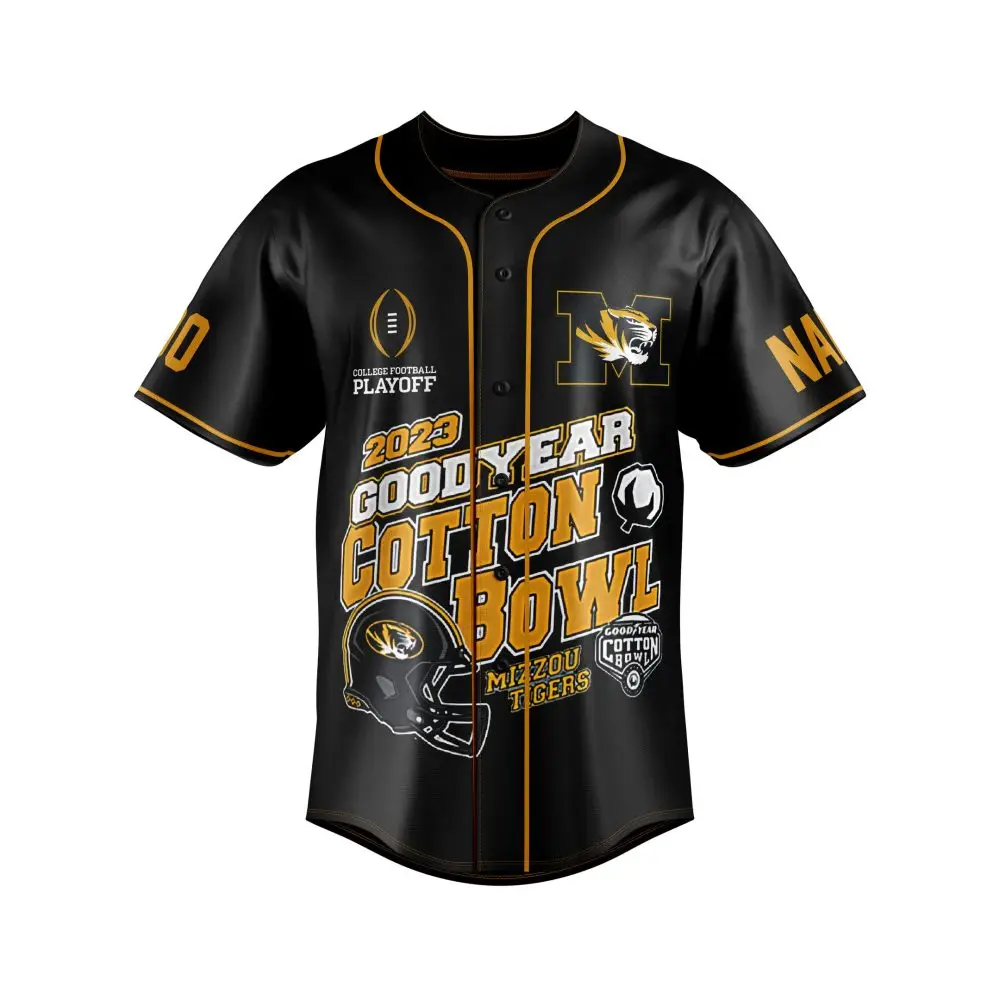 2023 Cotton Bowl Mizzou Tigers Jersey – Limited Edition Football Fan Gear