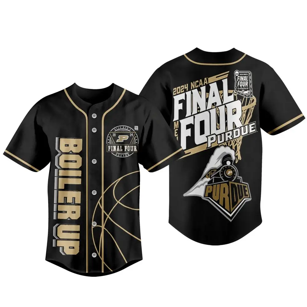 2024 Ncaa Final Four Purdue Jersey - Limited Edition Boiler Up Shirt, Celebrate In Style!