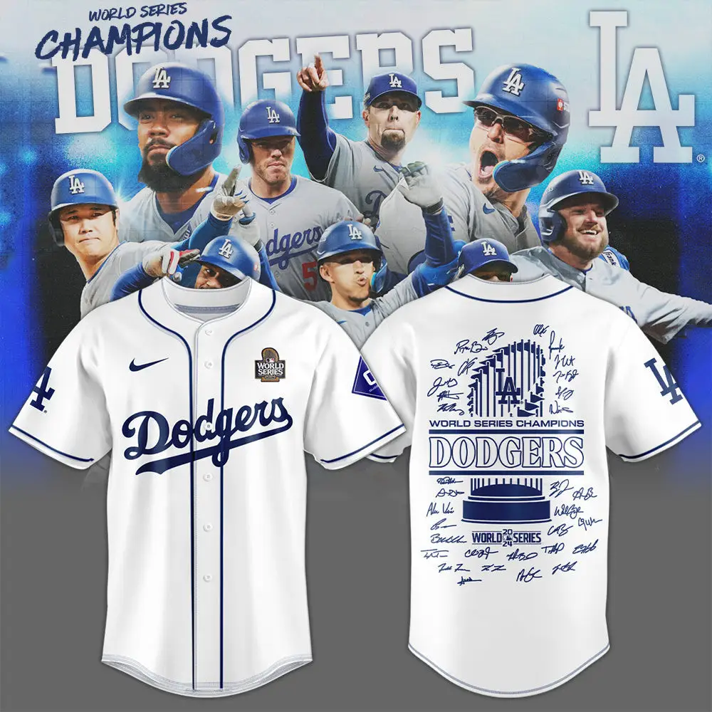 2024 Premium Los Angeles Dodgers Jersey Shirt Gift Ideas For Basketball Lovers - Tazila