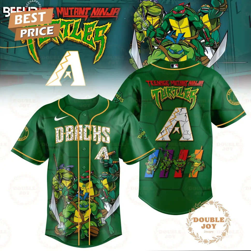 2025 Arizona Diamondbacks Teenage Mutant Ninja Turtles Special Edition Baseball Jersey