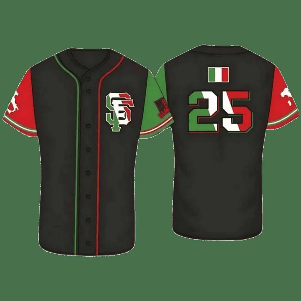 2025 Giants Italian Heritage Night Jersey San Francisco Giants Merch Bonus Dad Gifts - Tazila