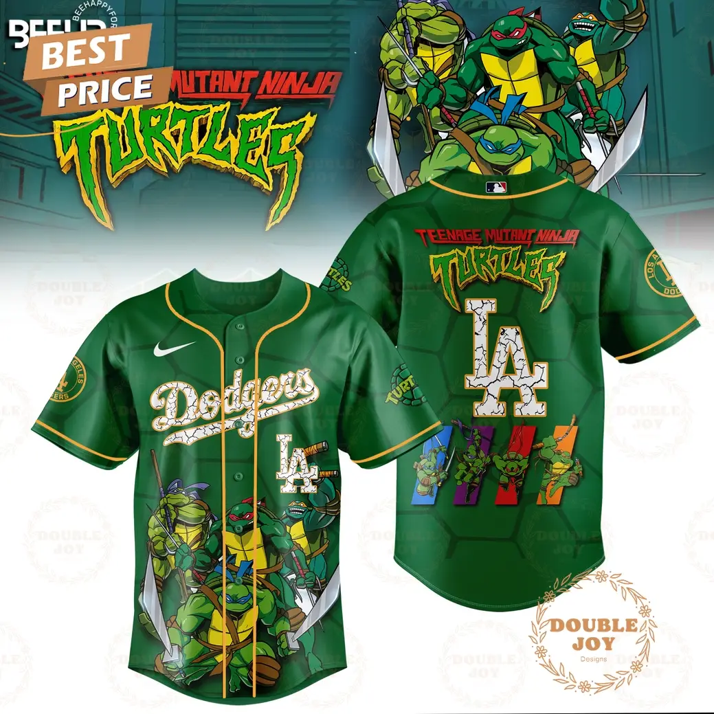 2025 Los Angeles Dodgers Teenage Mutant Ninja Turtles Special Edition Baseball Jersey