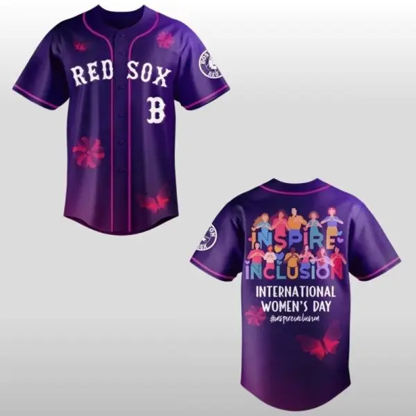 2026 Boston Red Sox Happy International Women’S Day Baseball Jersey