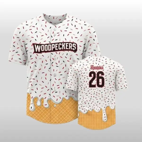 2026 Fayetteville Woodpeckers Ice Cream Jersey Giveaway