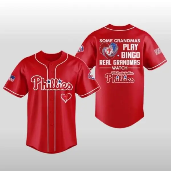 2026 Philadelphia Phillies X Real Grandmas Baseball Jersey