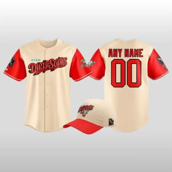 2026 Salt Lake Bees X Utah Dirty Sodas Baseball Jersey
