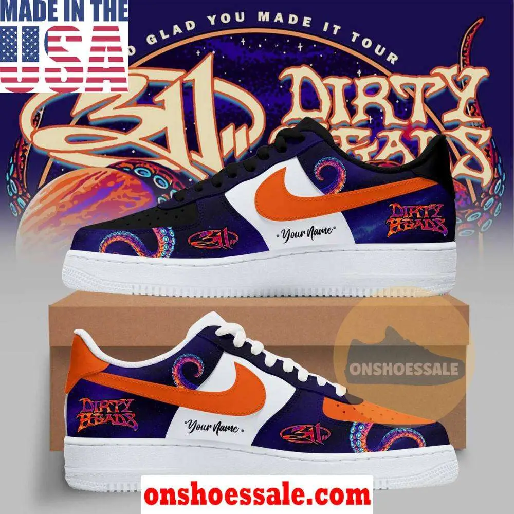 311 x Dirty Heads So Glad You Made It Tour Air Force 1 Shoes, Gift For Fans - Best Gift Shoes