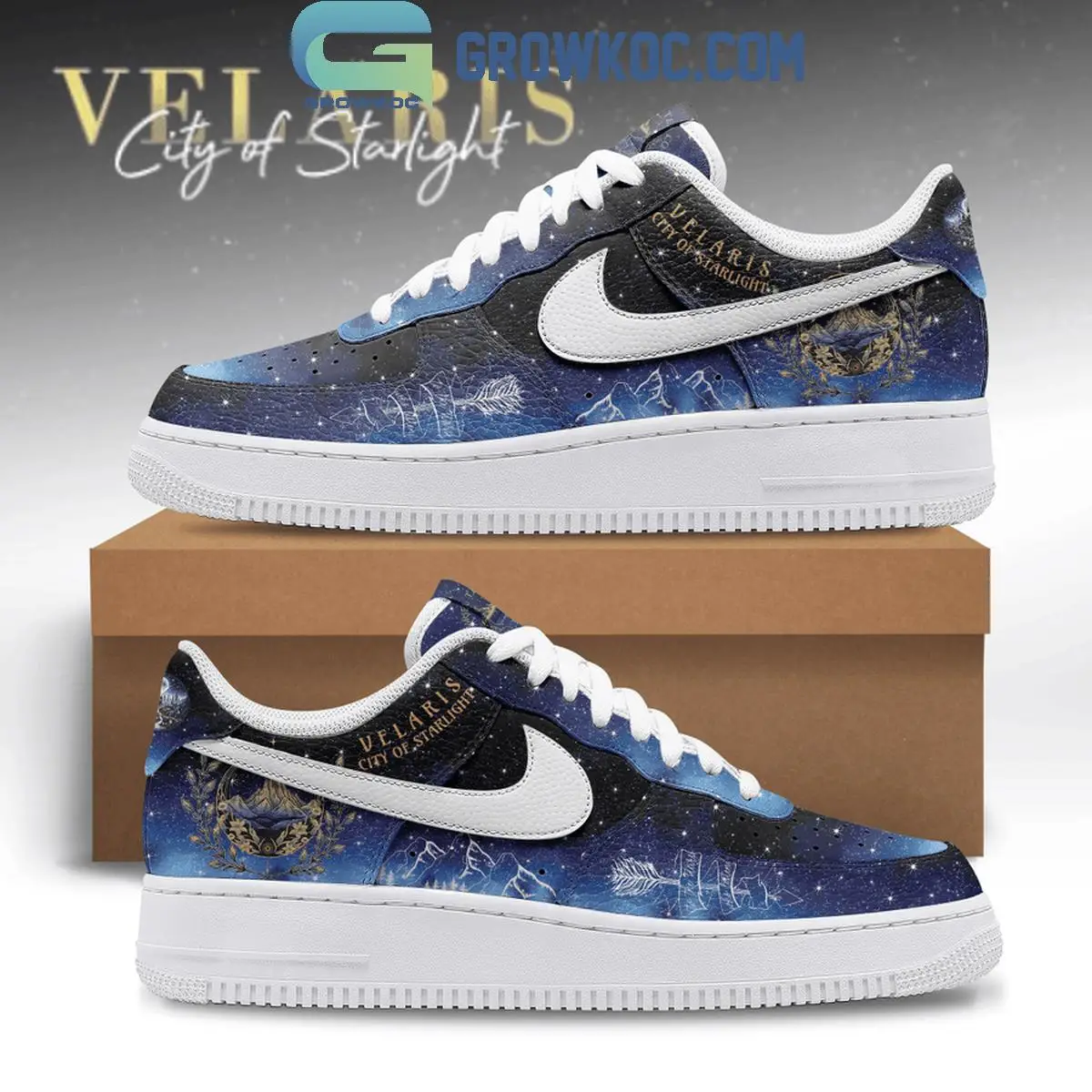 A Court Of Thorns And Roses Velaris City Of Starlight Air Force 1 Shoes