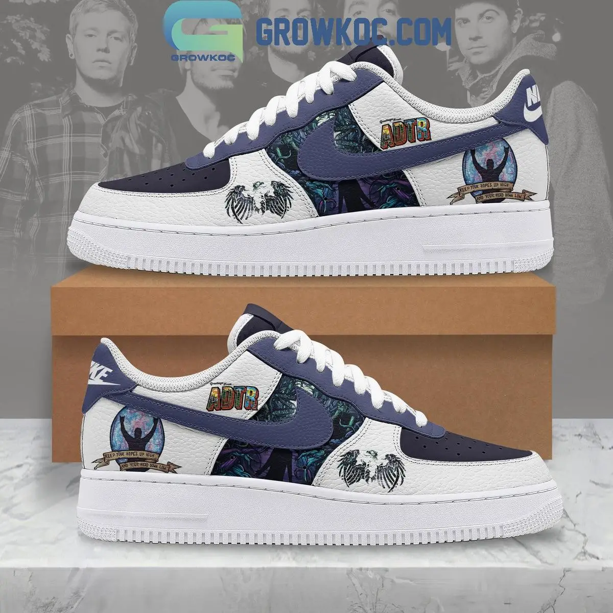 A Day To Remember Keep Yours Hopes Up High Air Force 1 Shoes