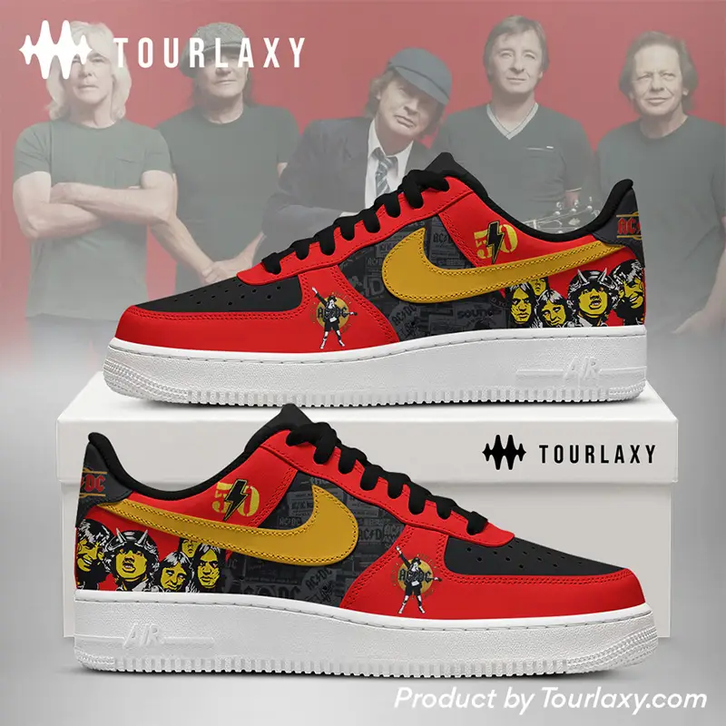 ACDC Rock Band V7 Air Force 1 Shoes  