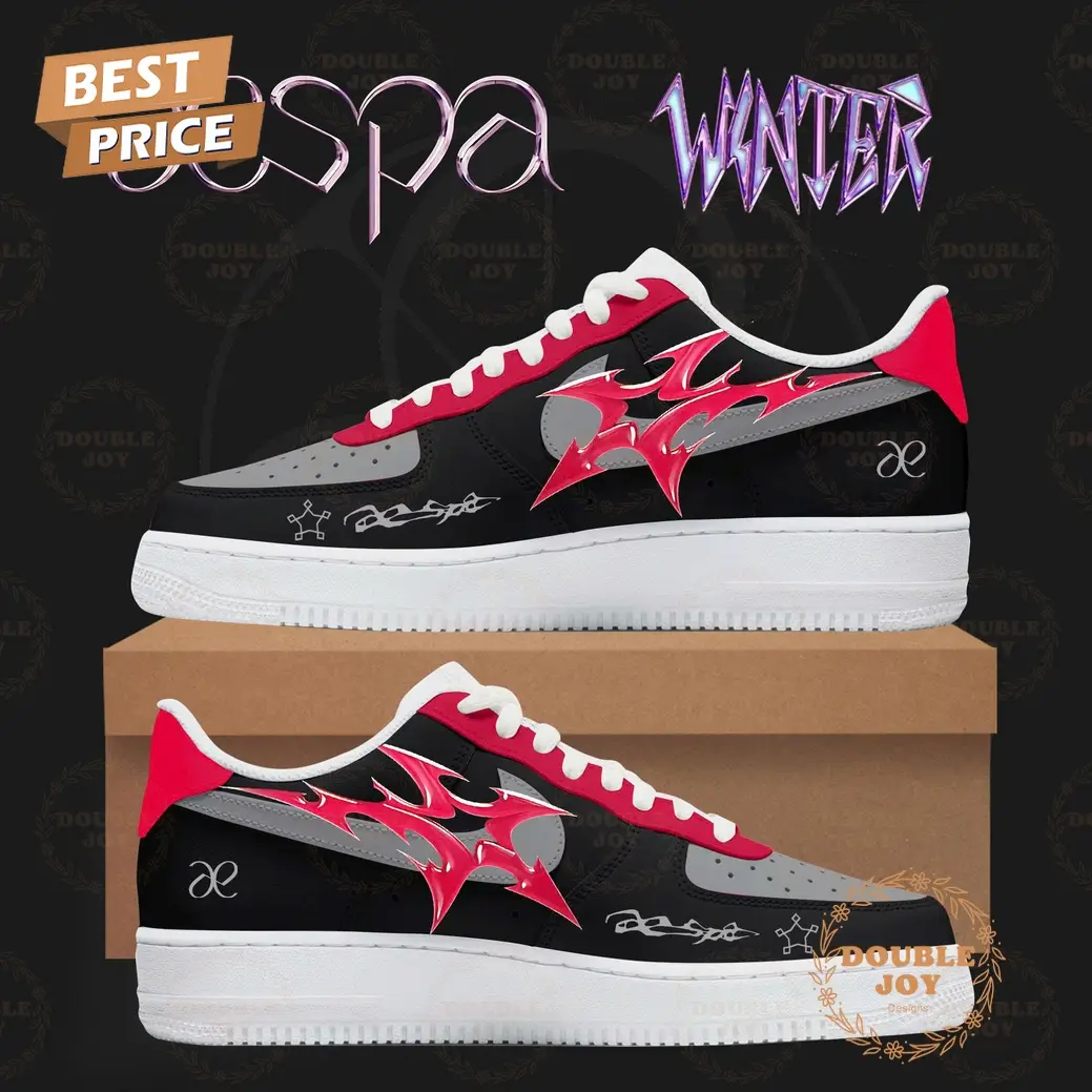 Aespa x Winter 2025 Air Force 1 Sneakers