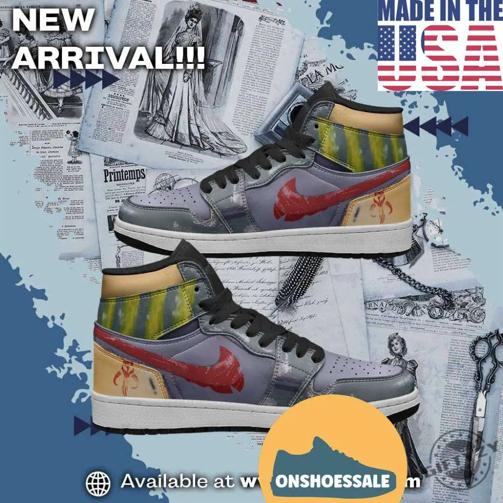 Ahsoka Star Wars Air Jordan 1 Shoes, Gifts for Fans Sneakers - Best Gift Shoes