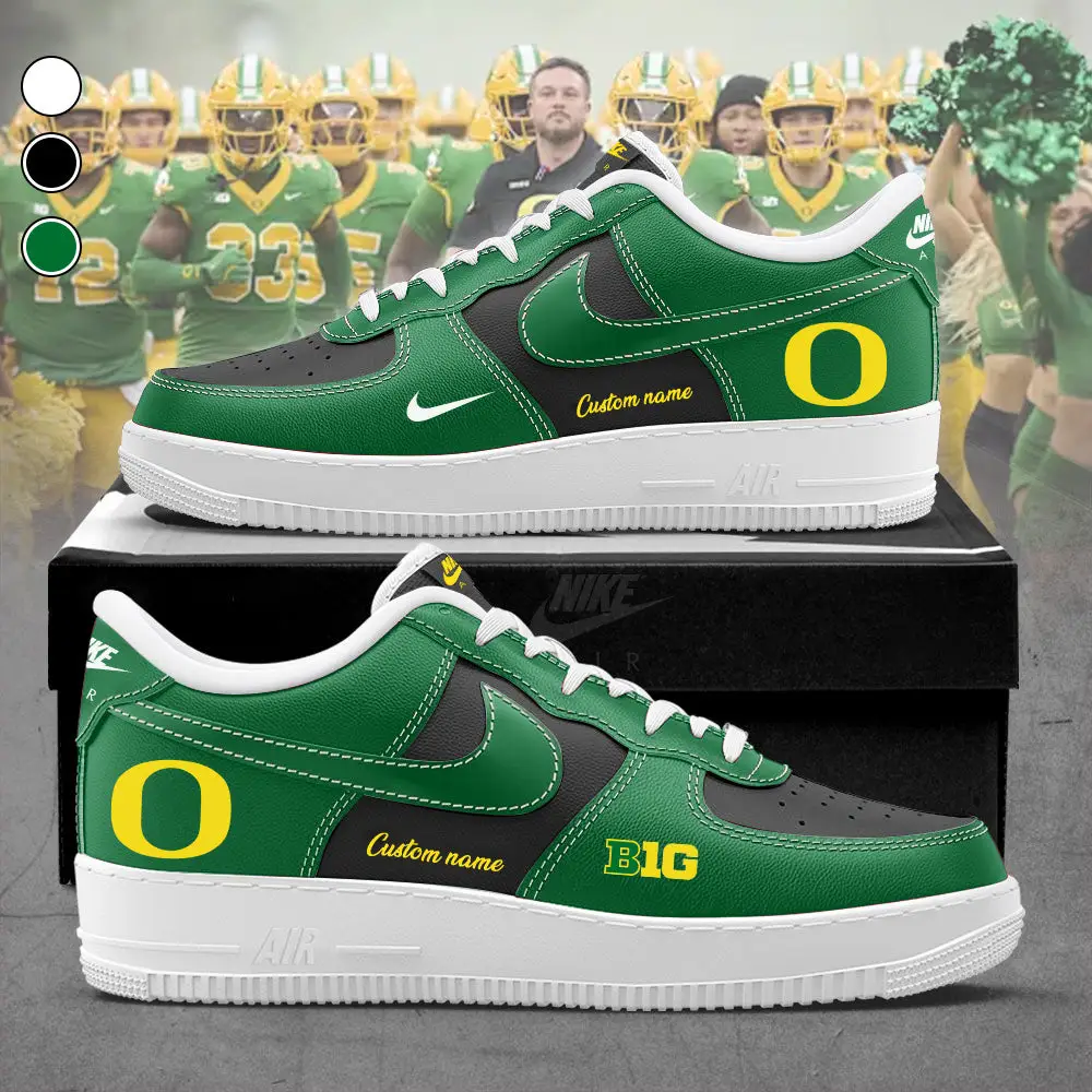 Air Force 1 Sneakers Oregon Ducks