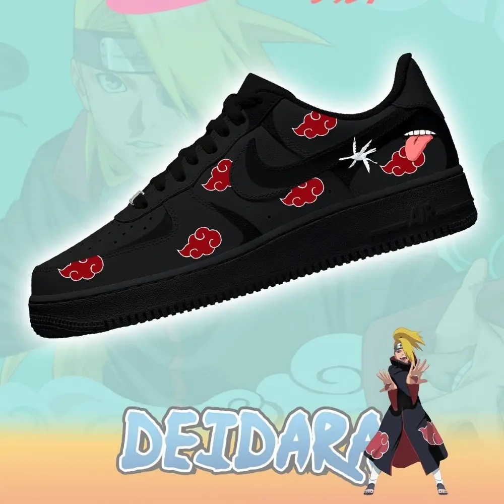 Akatsuki Deidara No.2 Naruto AF1 Shoes