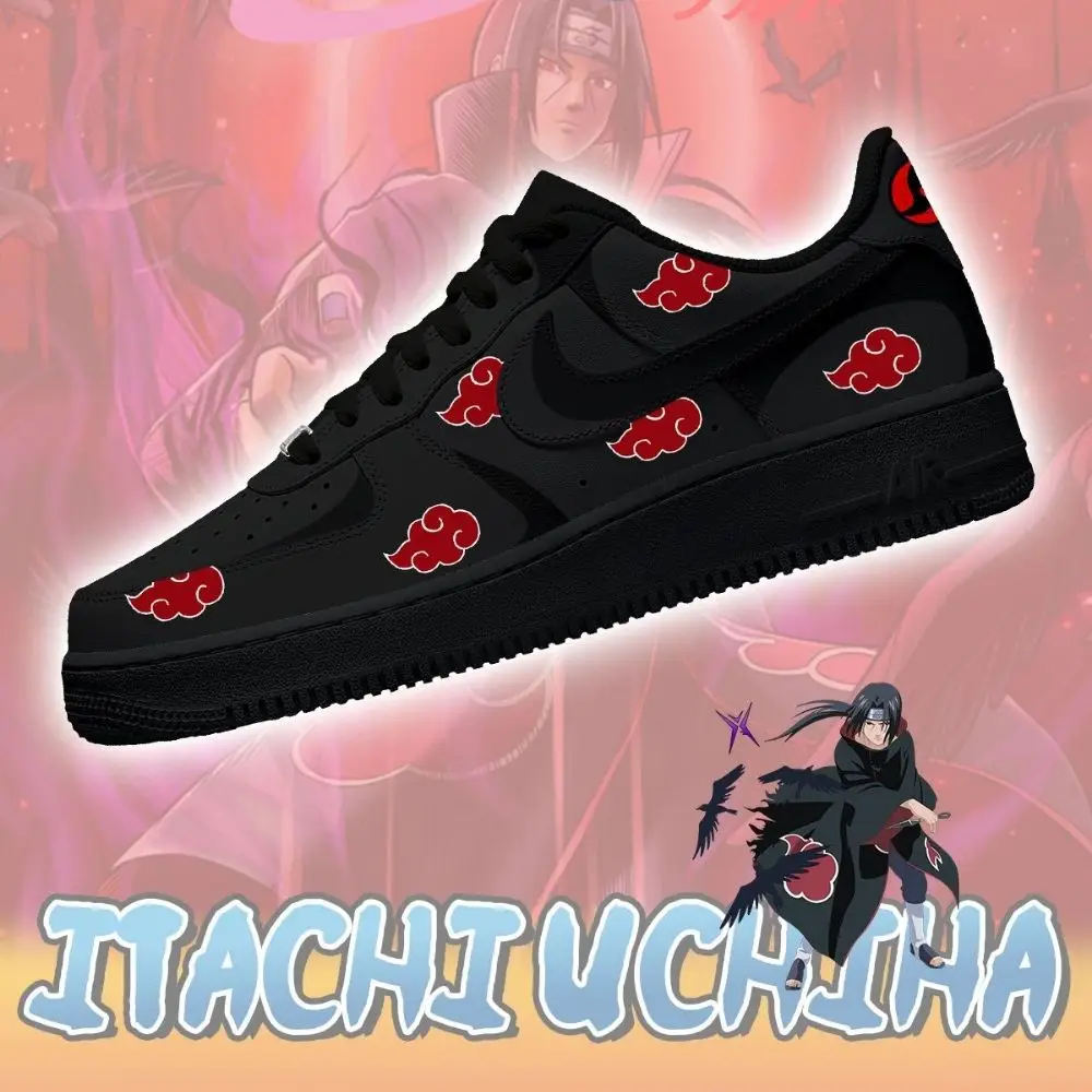 Akatsuki Itachi Uchiha No.1 Naruto AF1 Shoes