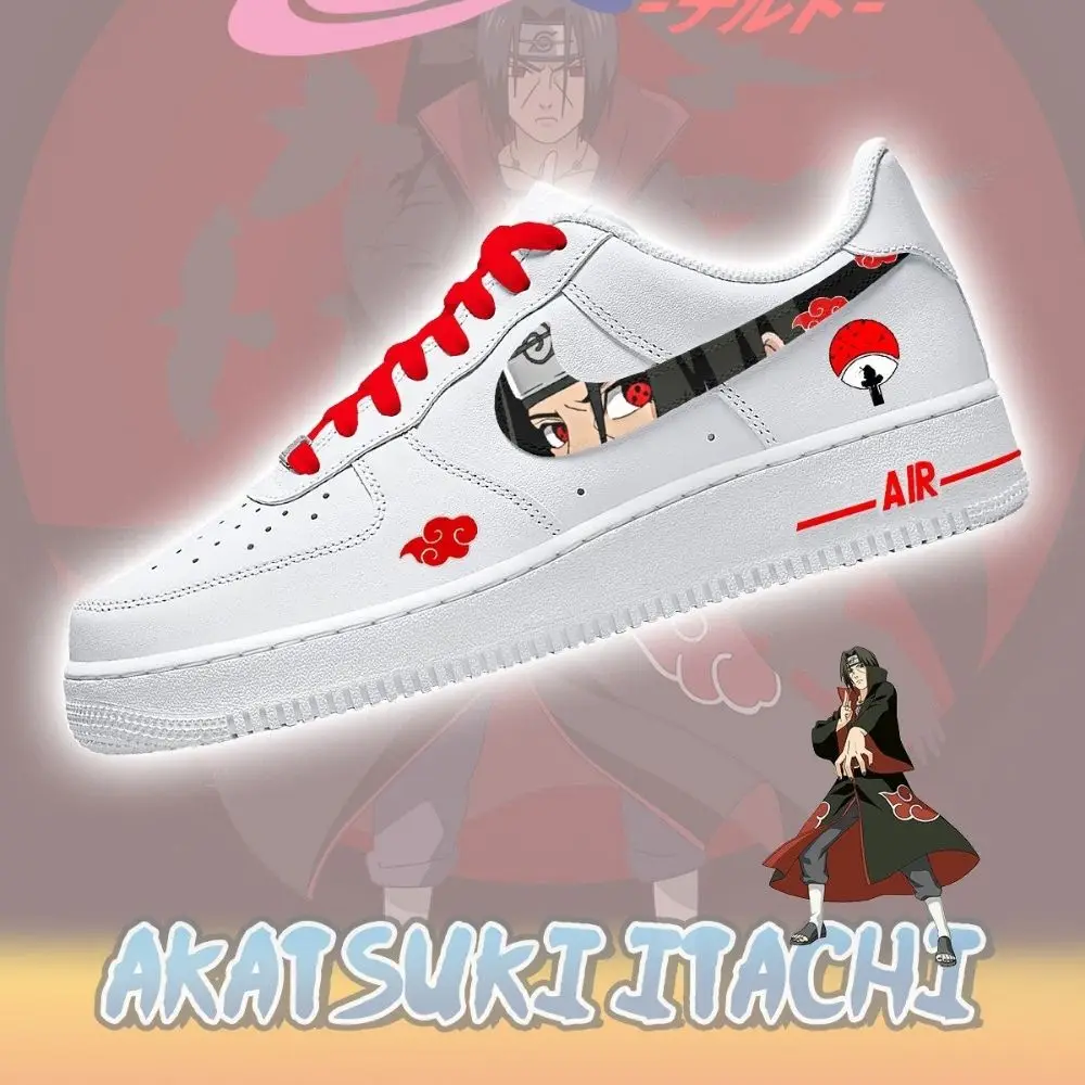 Akatsuki Itachi Uchiha No.3 Naruto AF1 Shoes