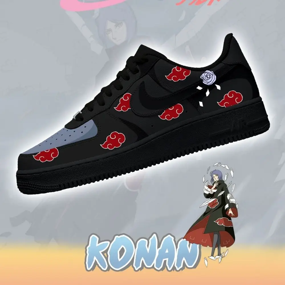 Akatsuki Konan No.1 Naruto AF1 Shoes Akatsuki Konan No.1 Naruto AF1 Shoes - Image 1