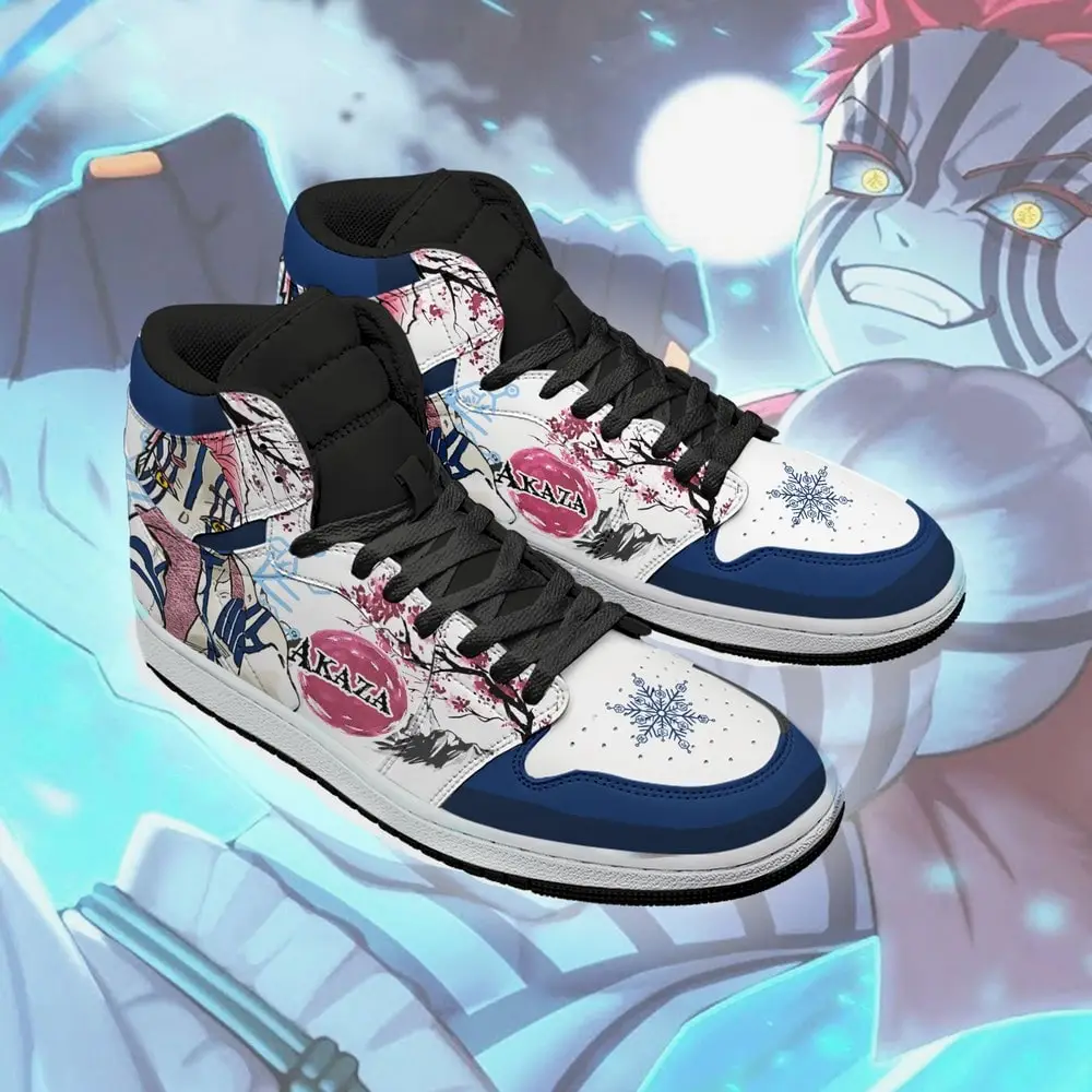 Akaza Demon Slayer J1 High Top Shoes