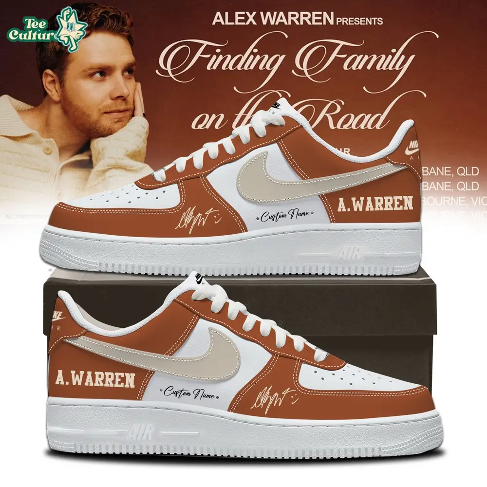 Alex Warren’s “Little Orphan Alex” Tour Shoes Ver2