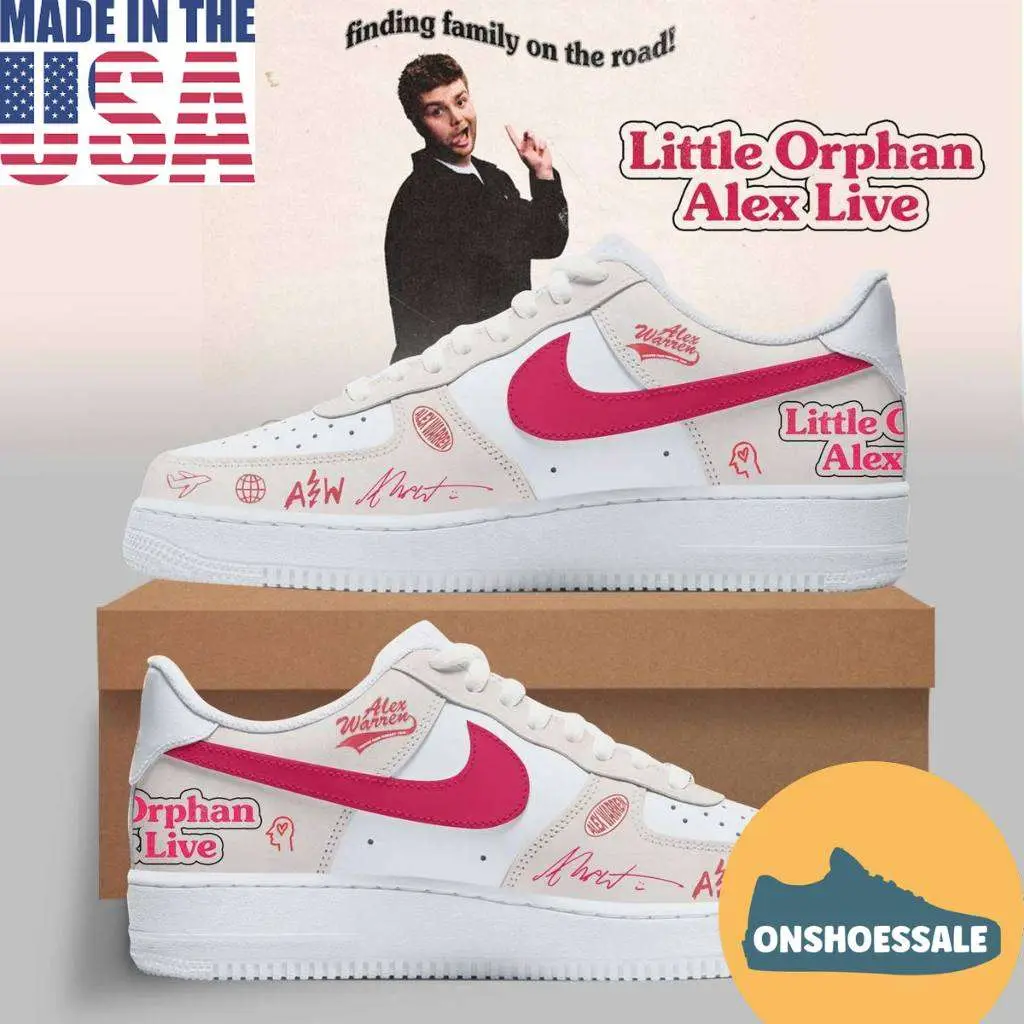 Alex Warren Heartline Tour 2026 Air Force 1 Shoes, Gifts for Fans - Best Gift Shoes