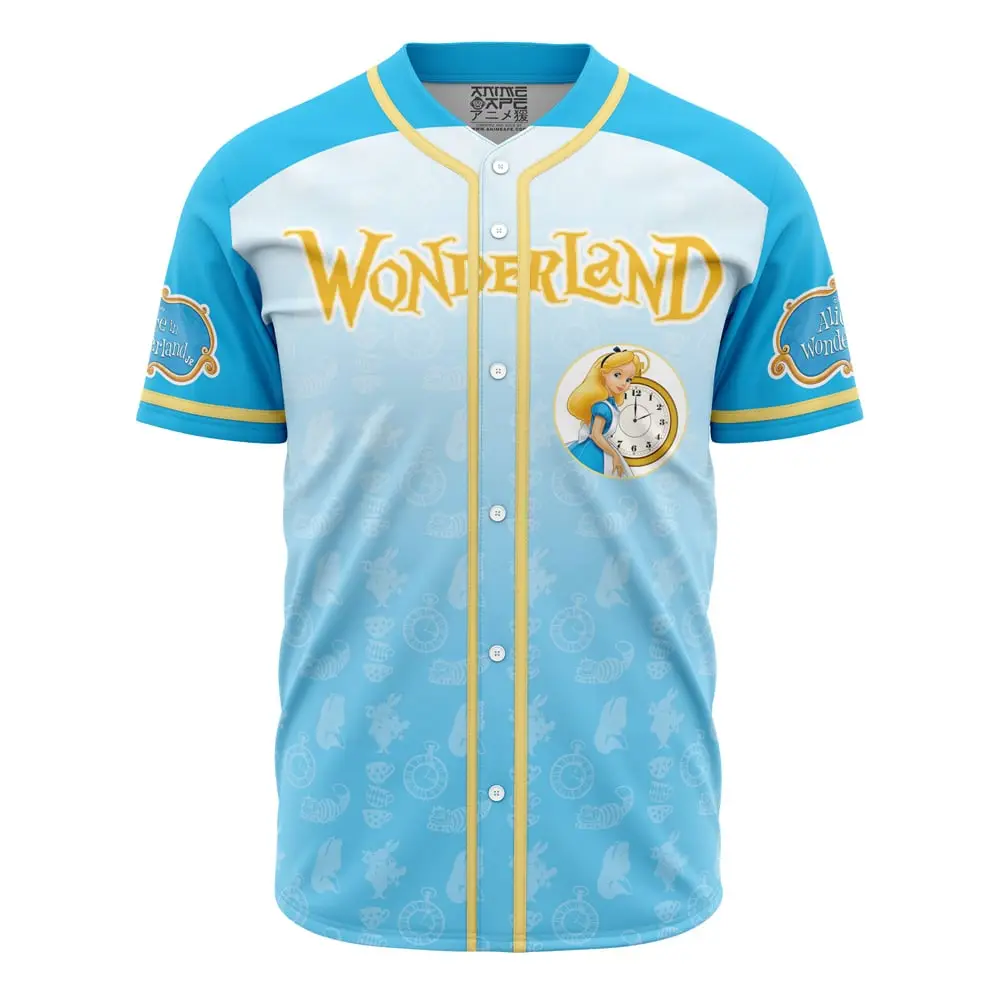 Alice In Wonderland V1 Baseball Jersey