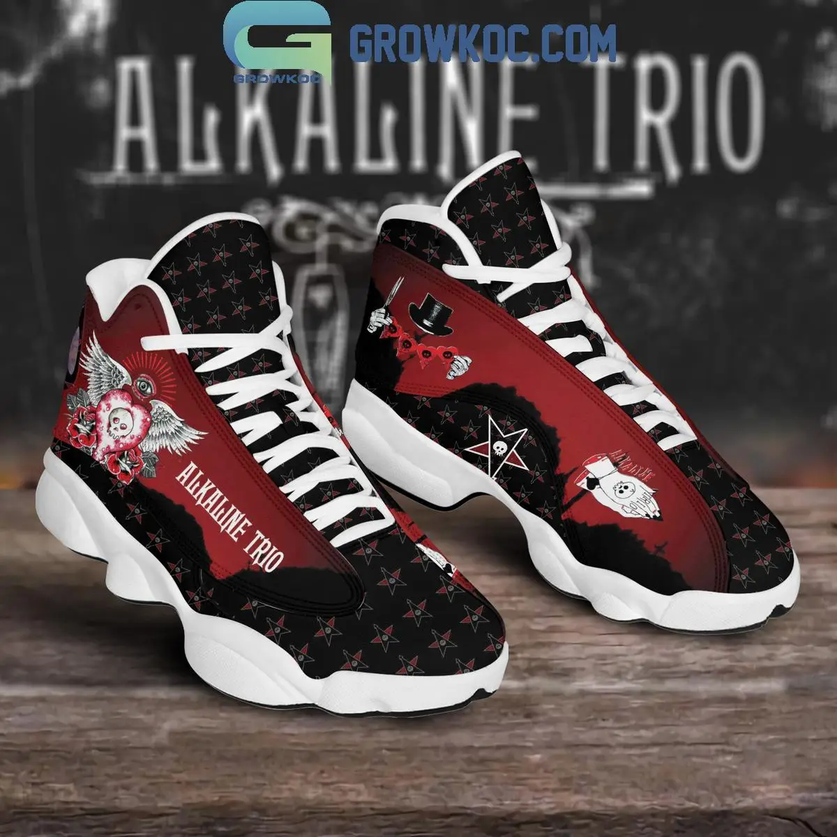 Alkaline Trio This Could Be Love Fan Air Jordan 13 Shoes