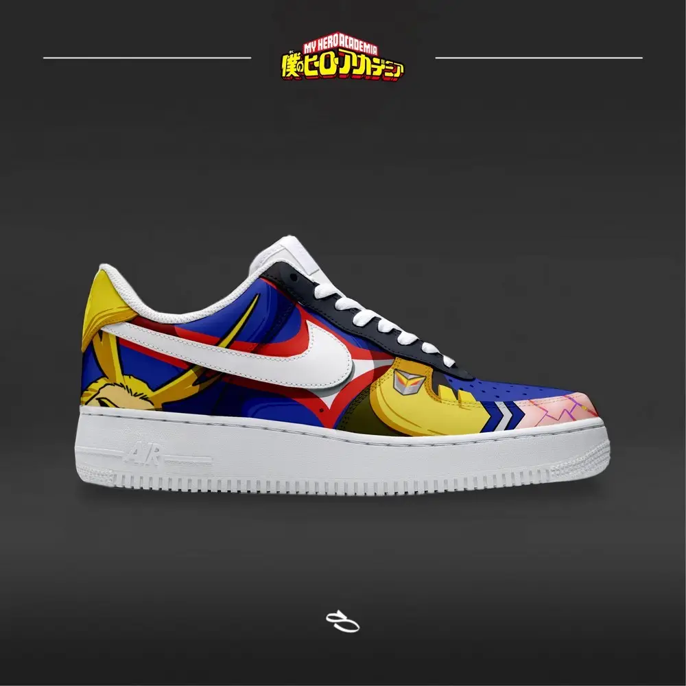 All Might My Hero Academia AF1 Shoes