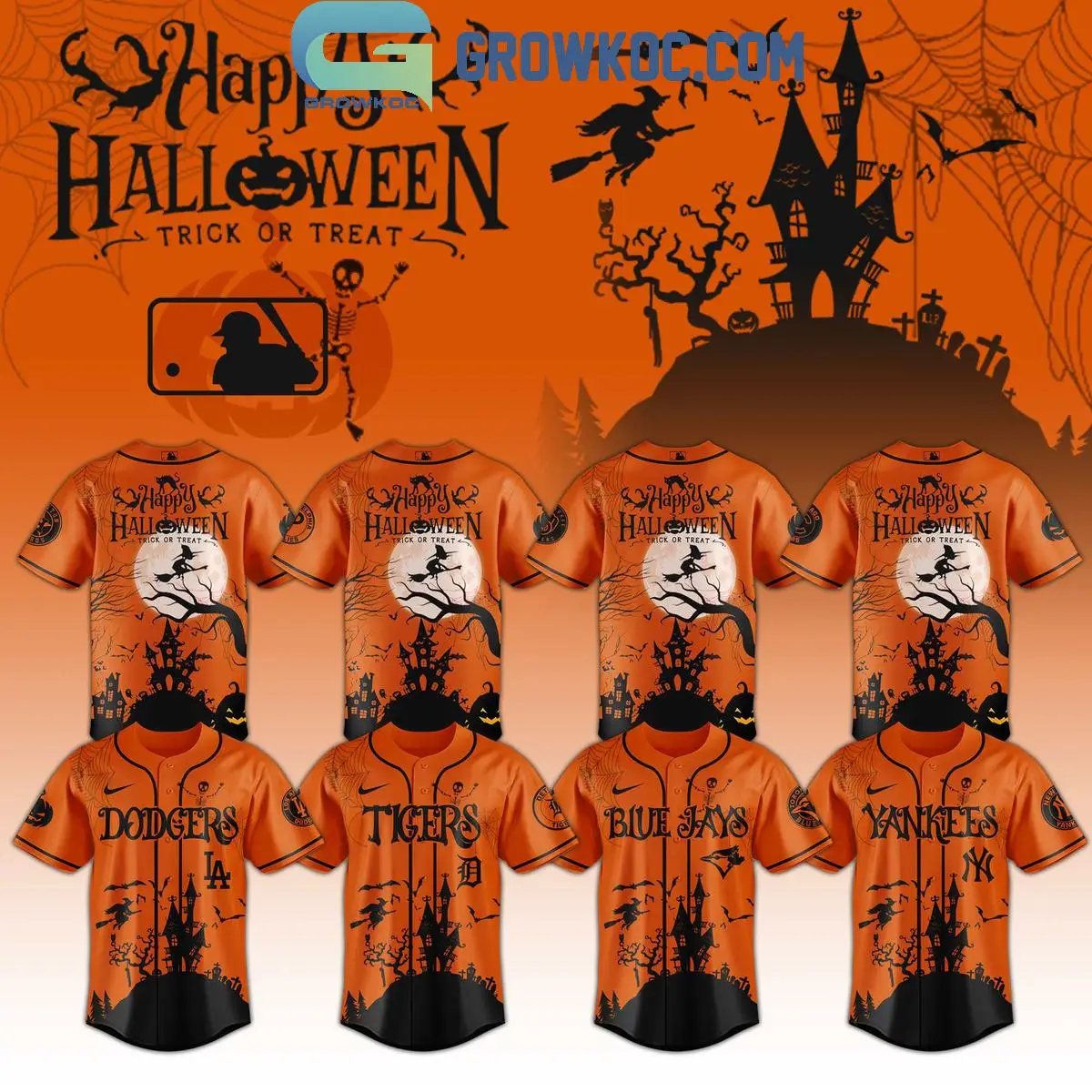 All Team MLB x Happy Halloween Trick Or Treat 2025 Jersey