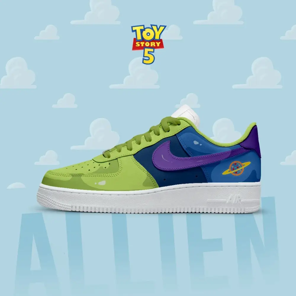 Allien Toy Story AF1 Shoes