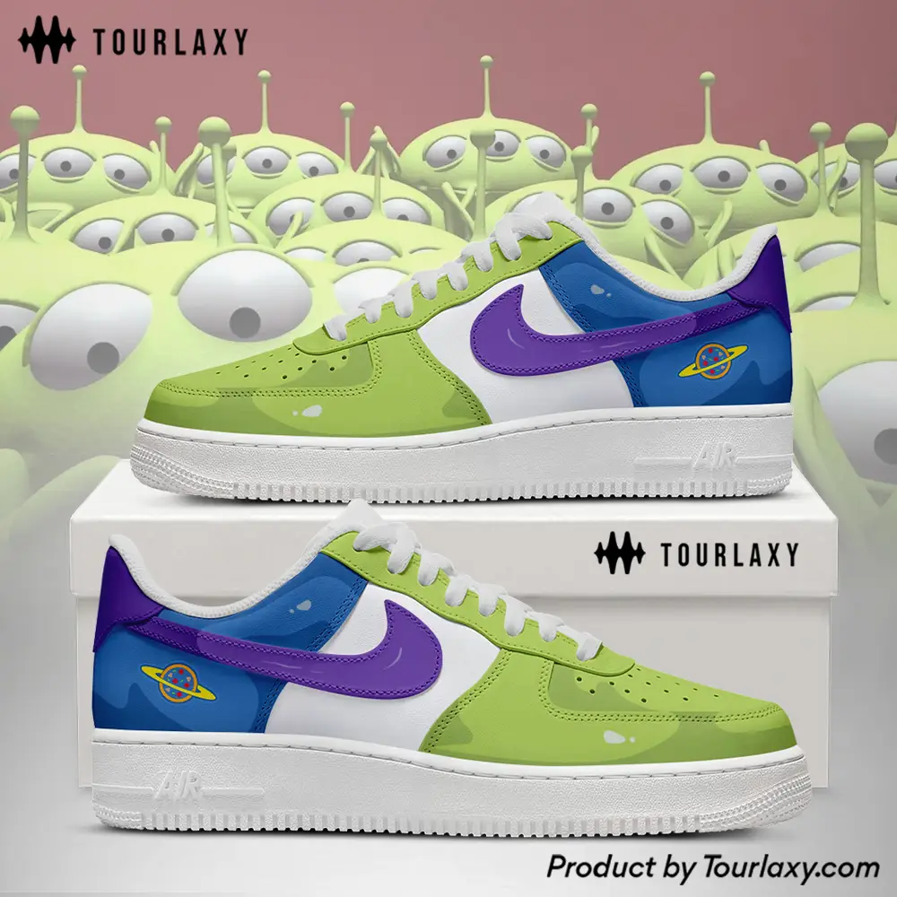 Allien Toy Story Air Force 1 Shoes 