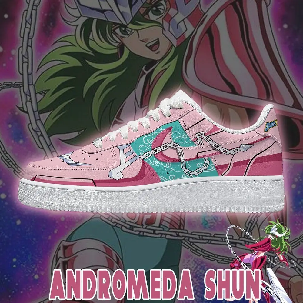 Andromeda Shun Saint Seiya Low Top Shoes Andromeda Shun Saint Seiya Low Top Shoes - Image 1