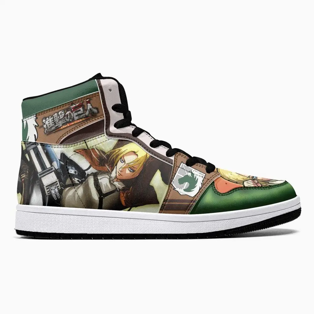 Annie Leonhart Military Police Shingeki No Kyojin JD1 High Top Shoes
