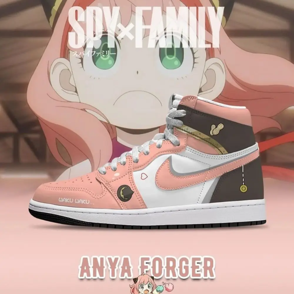 Anya Forger SPY x FAMILY AJ1 High Top Shoes