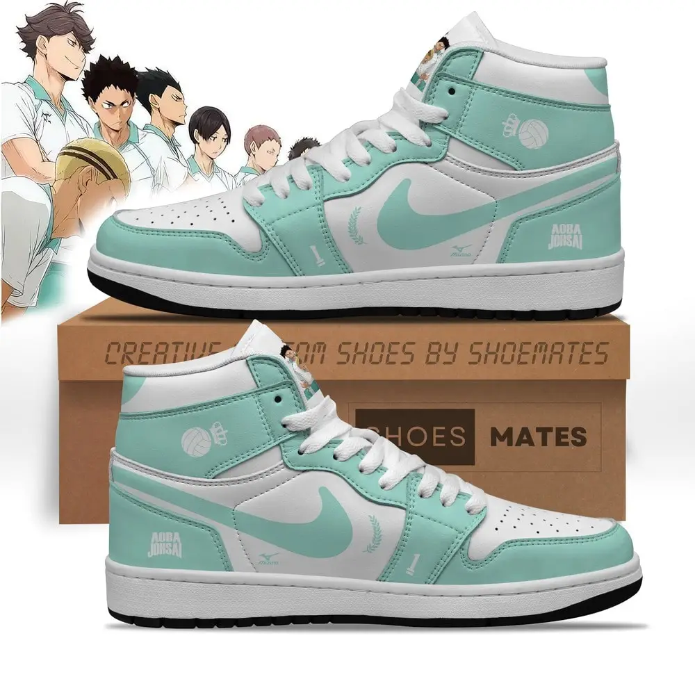 Aoba Johsai Haikyuu J1 High Top Shoes