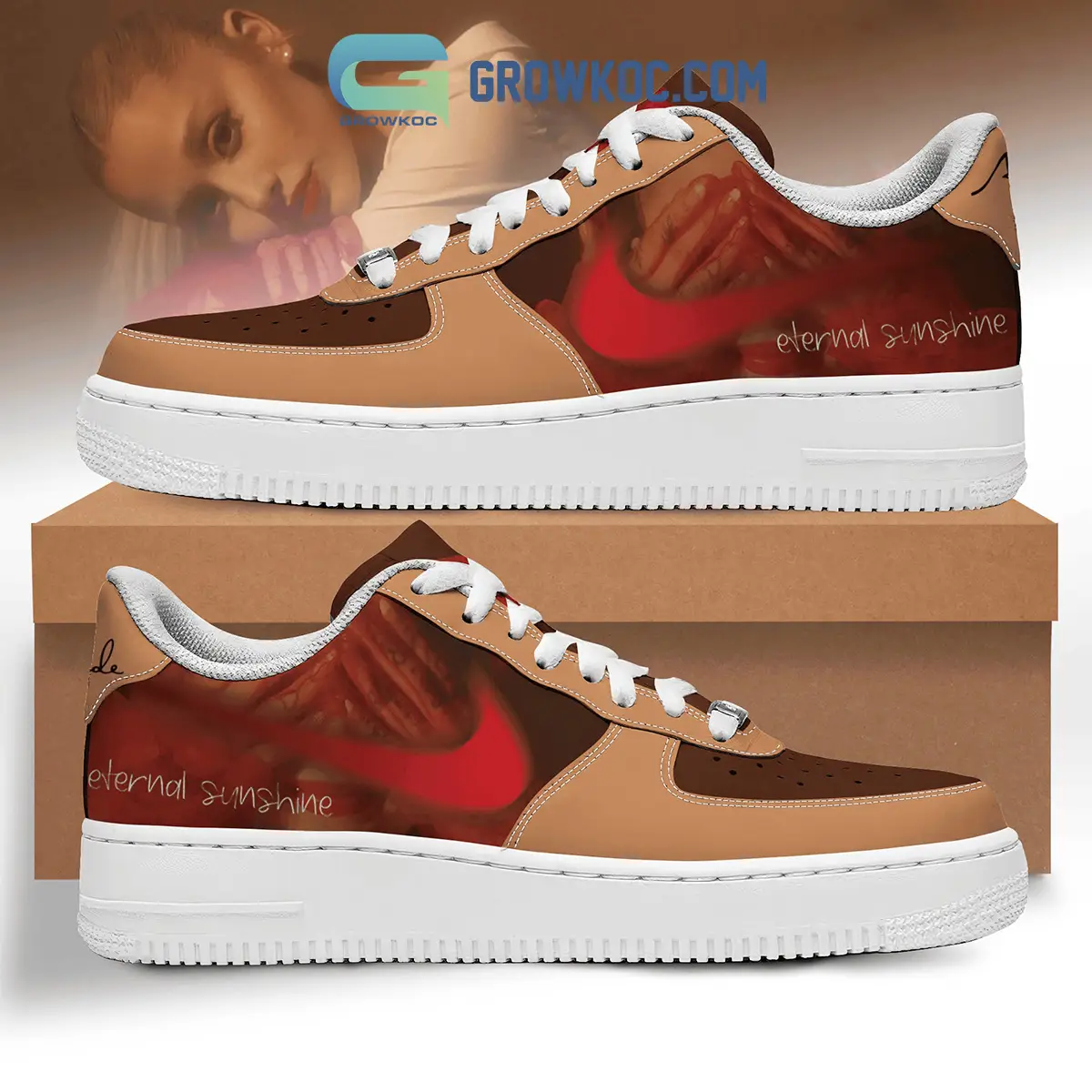 Ariana Grande Eternal Sunshine Air Force 1 Shoes
