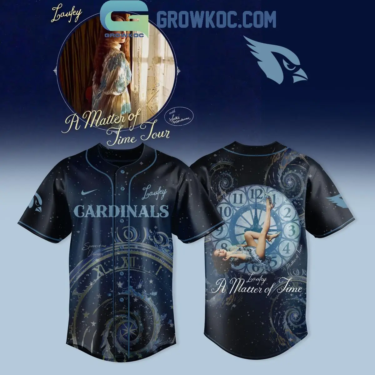 Arizona Cardinals Laufey A Matther Of Time Tour 2025 Jersey