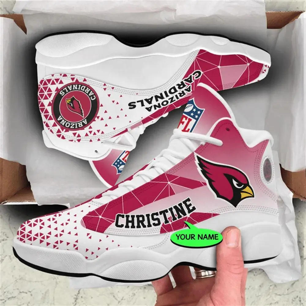 Arizona Cardinals NFL Custom Name Retro Jordan 13 Shoes Arizona Cardinals NFL Custom Name Retro Jordan 13 Shoes - Image 1
