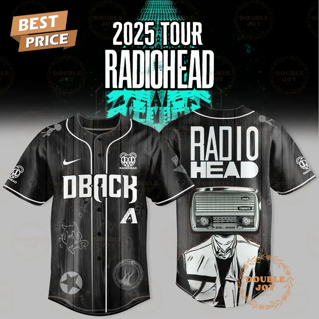 Arizona Diamondbacks 2025 Tour Radiohead Baseball Jersey