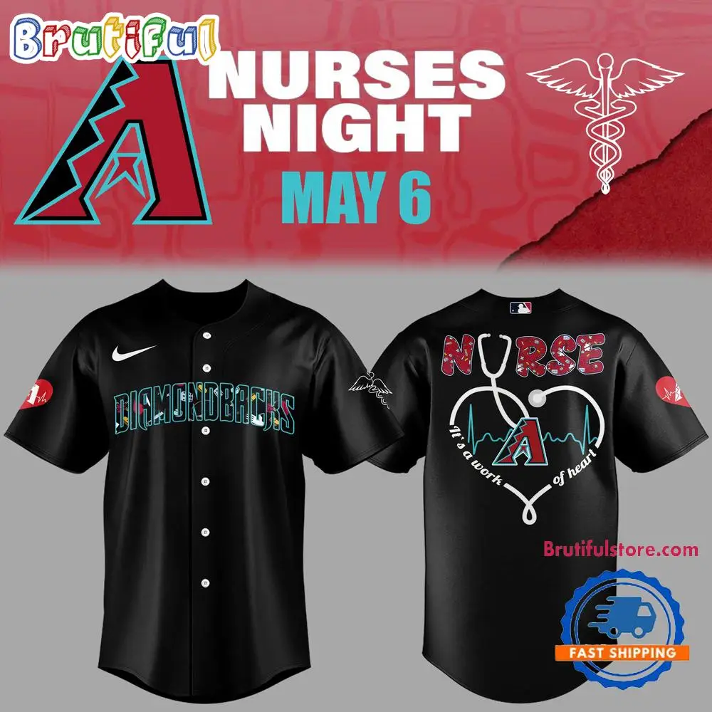 Arizona Diamondbacks Nurses Night 2025 Jersey Shirt